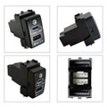 USB QC3.0 Charger 36W for Nissan Altima Sentra X-trail Pathfinder Frontier Rogue