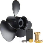 Outboard Propeller for Mercury 40-140HP (15 Tooth, Hub Kits Included)