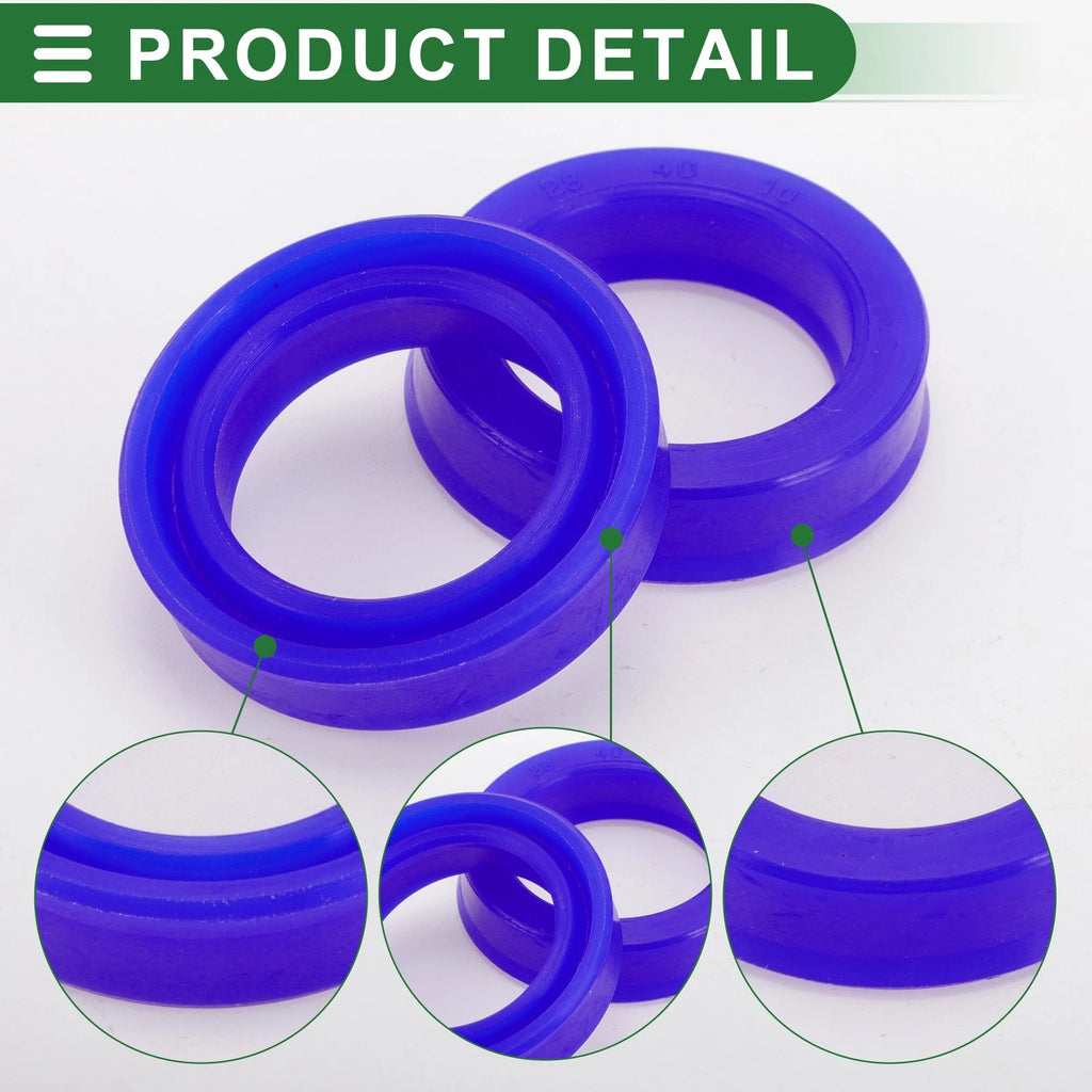 Set of 5 Oil Seal Rotary Shaft Seal 28x40x10mm High Pressure for Various Models
