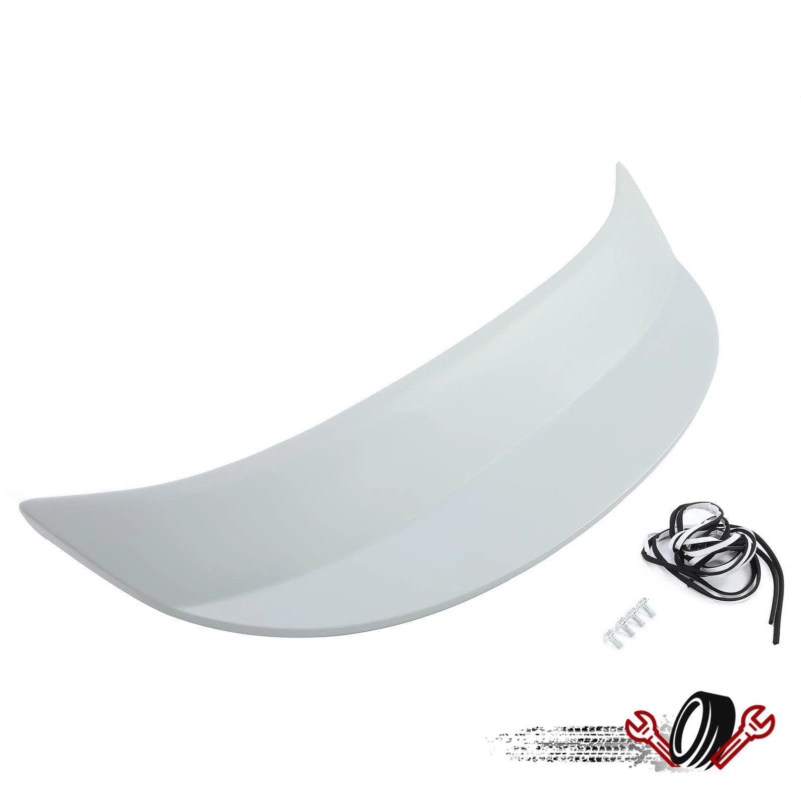 Paintable Gray ABS Rear Trunk Spoiler for Nissan 370Z Coupe (2009–2018)