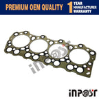 4D34T Head Gasket for Mitsubishi Fuso Canter FE439 FE449 FE639 FG639 FG649 (3.9L)