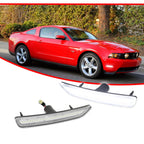Clear Lens LED Side Marker Lights for Ford Mustang (2010–2014)