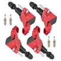 Ignition Coil & Spark Plugs Set for Saturn Vue Sky Ion Aura (2006–2010)