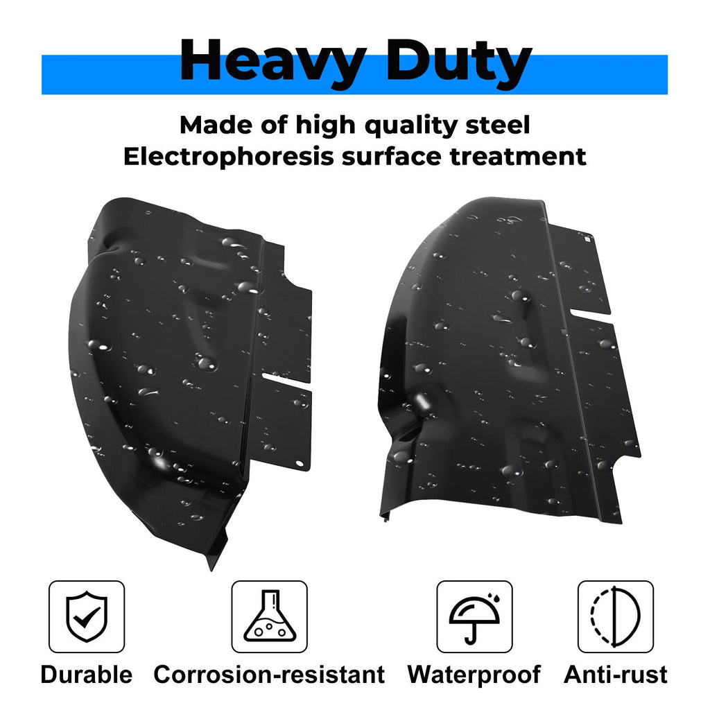 Set of 2 Cab Corners for Dodge Ram 1500 2500 3500 Quad Cab (2002–2008)