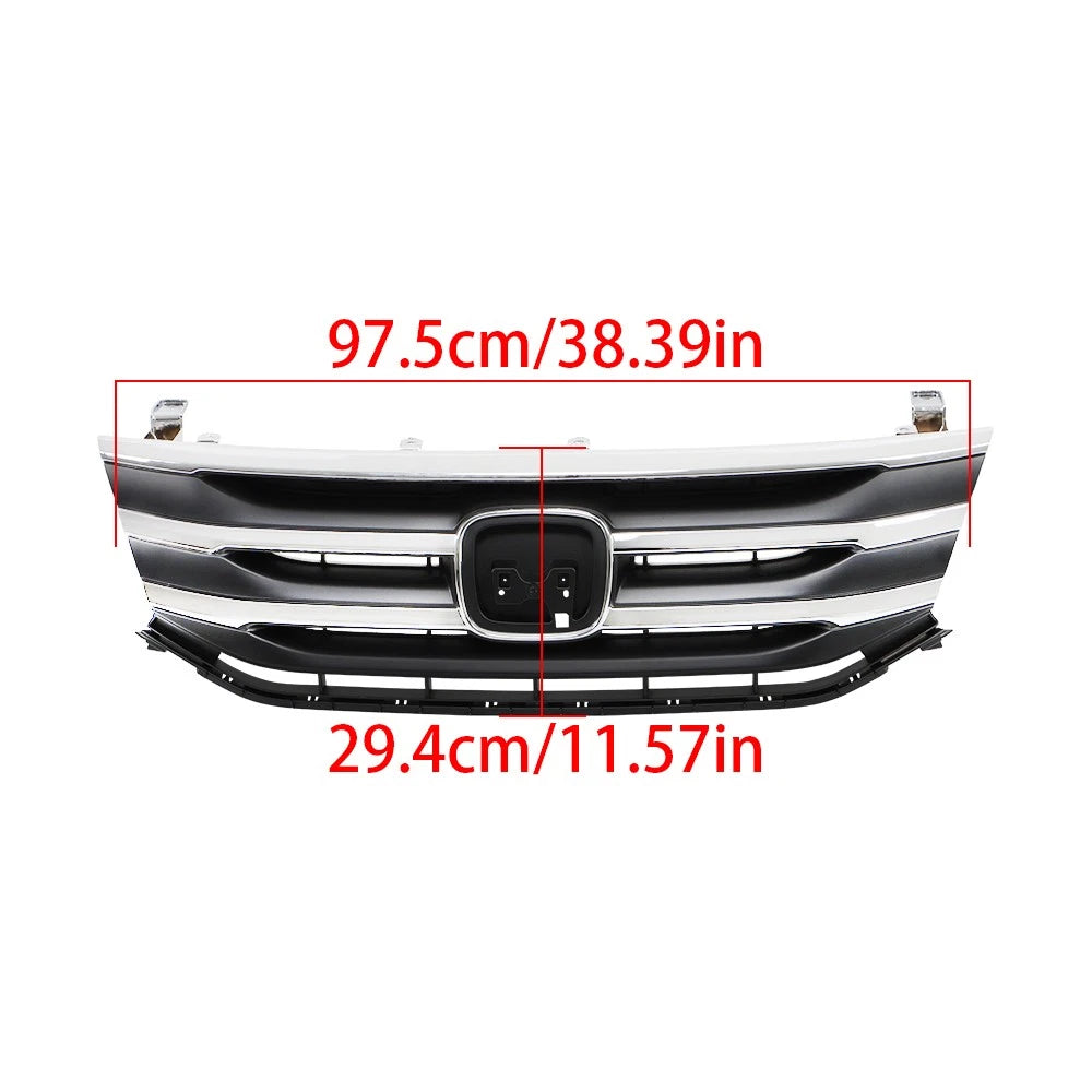 Front Grill with Chrome Trim for Honda Odyssey (2011–2013)