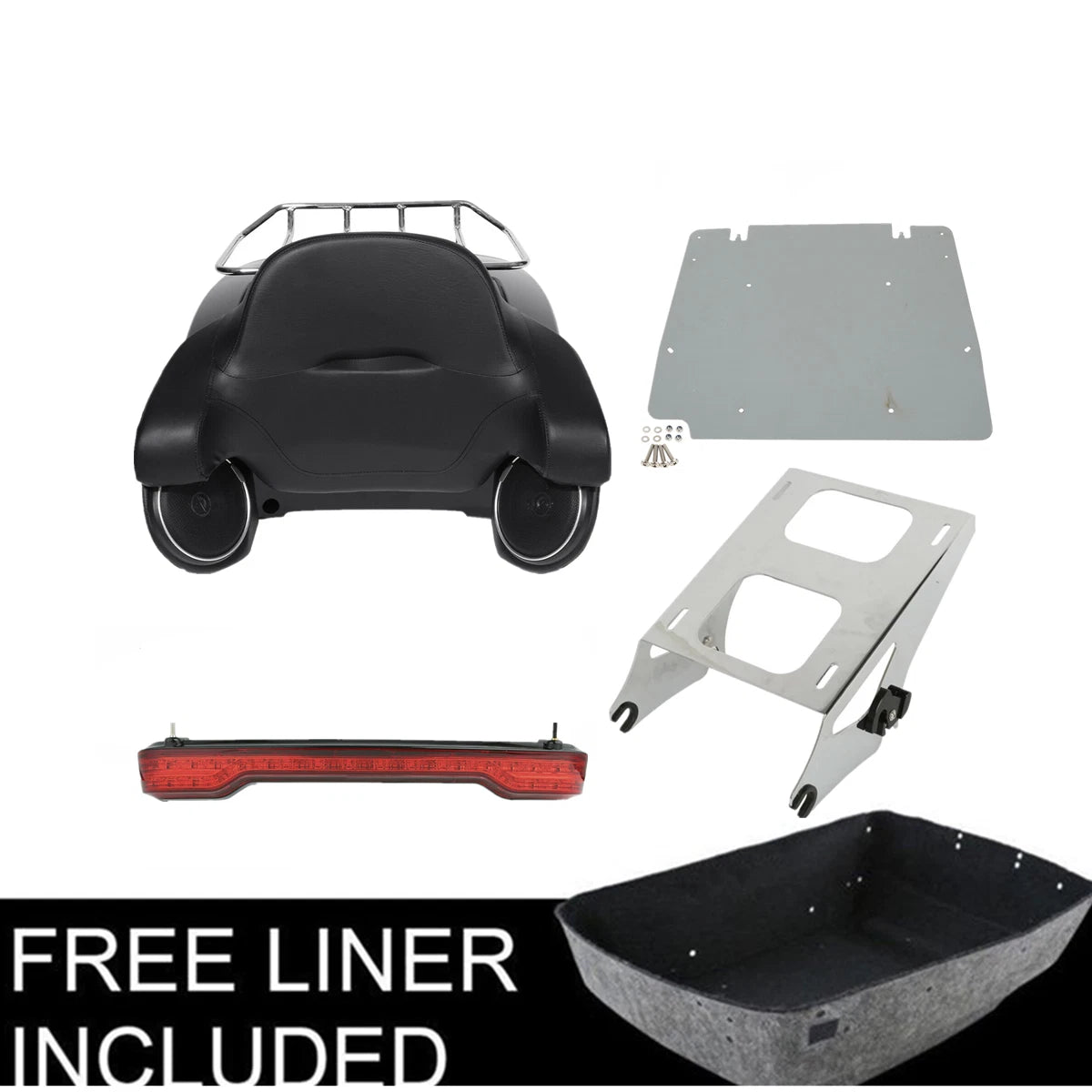 Tail Light Mount Rack for Harley Touring Street Glide (2014–2026)