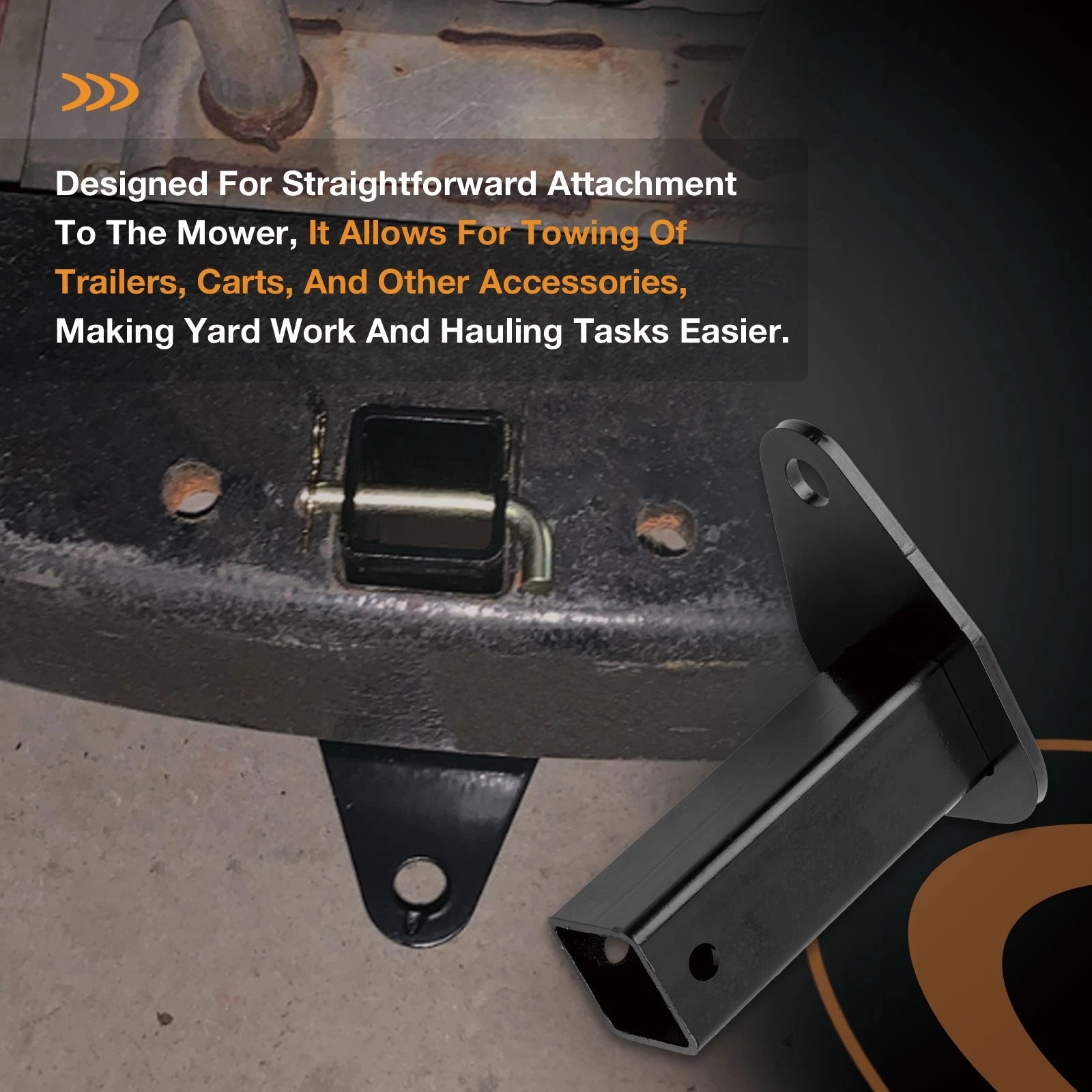 Trailer Hitch Kit for Toro Timecutter Z & Lawn Boy Precision Z (N/A)