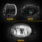 Fog Lights for Mercedes Benz E320 R320 E63 AMG (2007–2009) Clear Lens