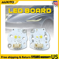Set of 2 Yellow Angel Eye DRL LED Boards for Tesla Model 3 (2024–2025)