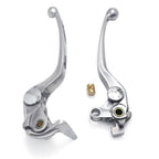 L/R Silver Brake Clutch Hand Lever for Suzuki GSX-R 1000 (2007–2008)