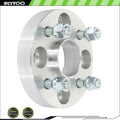 Set of 4 Wheel Spacers 1" 4x100 12x1.5 for Honda Civic, Fit, Mitsubishi Mirage, Lancer