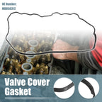 Engine Valve Cover Gaskets for Mitsubishi Mighty Max (1985) No.MD050312 Black