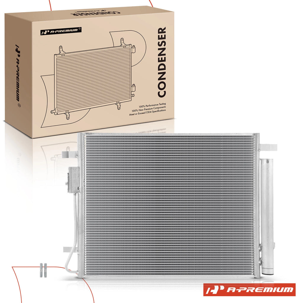 A/C Condenser with Receiver Drier & Bracket for Hyundai Tucson (2022–2024)