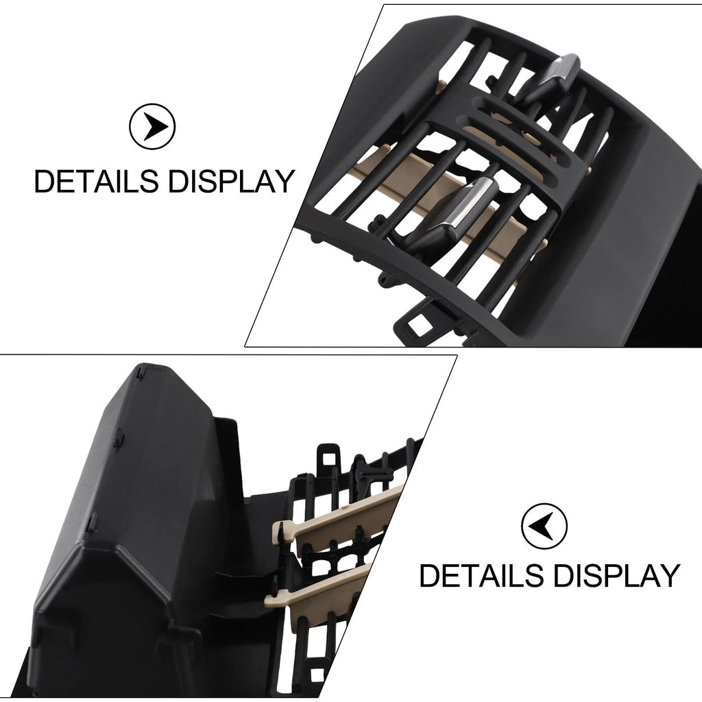 Rear Center Console Air Vent Grille Cover for BMW 5 Series F10 F11 (2011–2017)