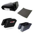 Hard Saddlebags & 5.5'' Razor Trunk for Harley Touring Road Glide (2014–2024)