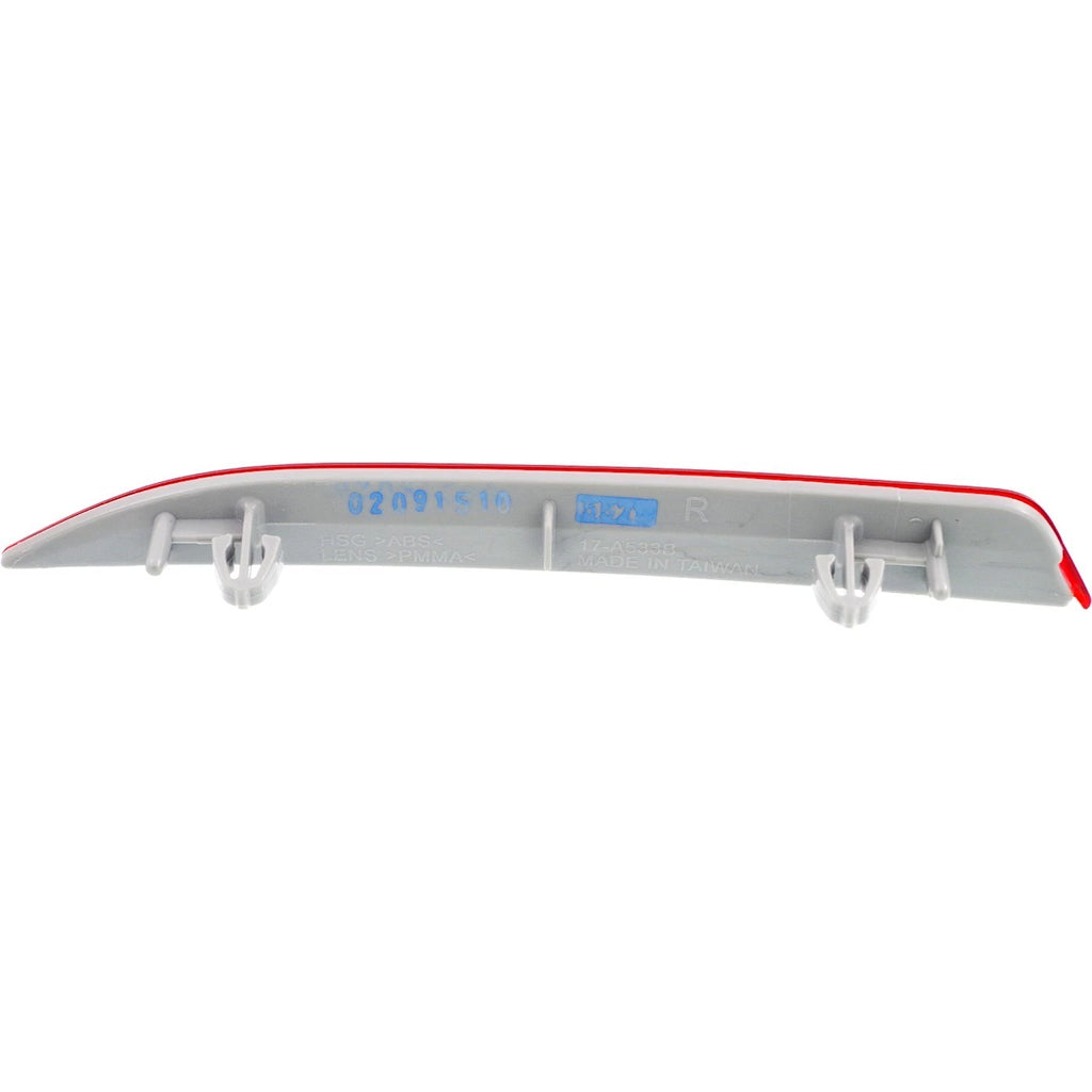 Rear Passenger Side Bumper Reflector for Ford Taurus (2013-2019)