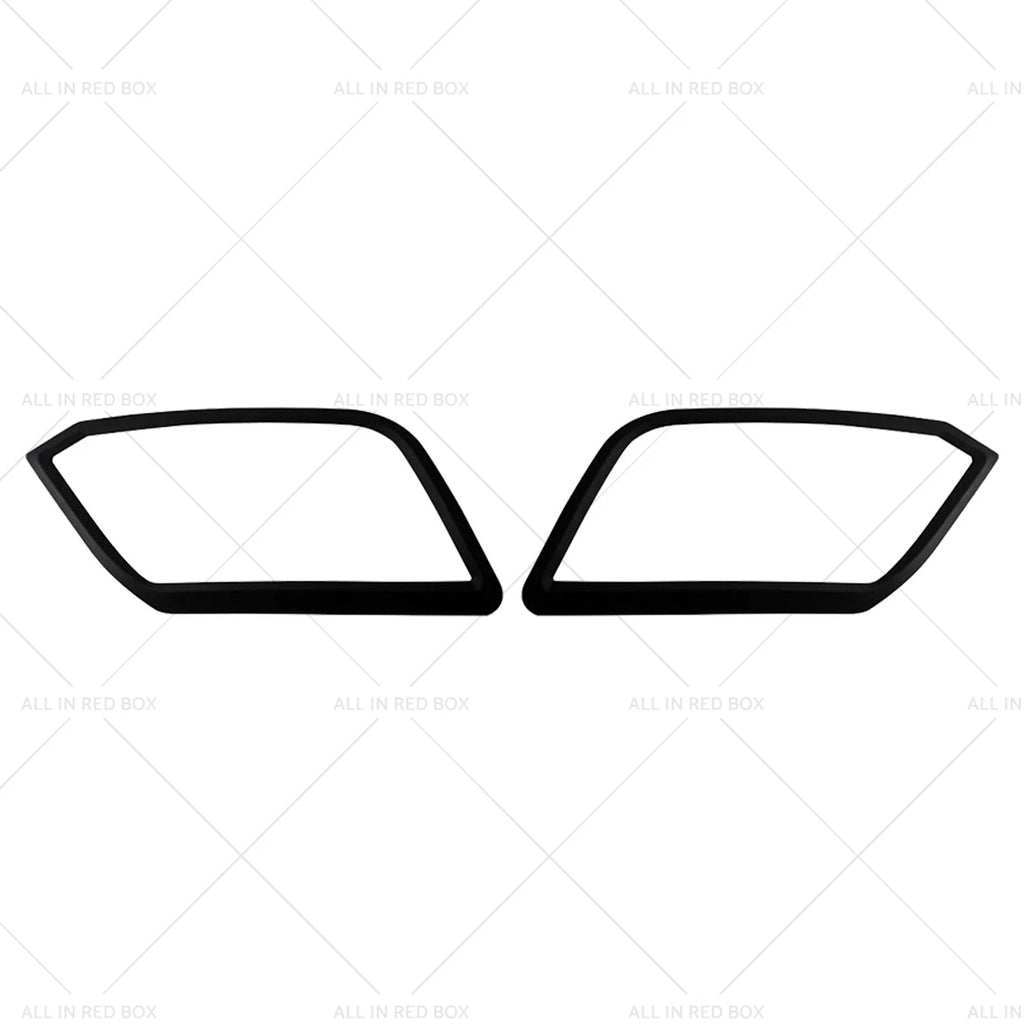 Pair Front Headlight Covers Trim for VW Amarok (2009–2022)