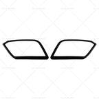 Pair Front Headlight Covers Trim for VW Amarok (2009–2022)