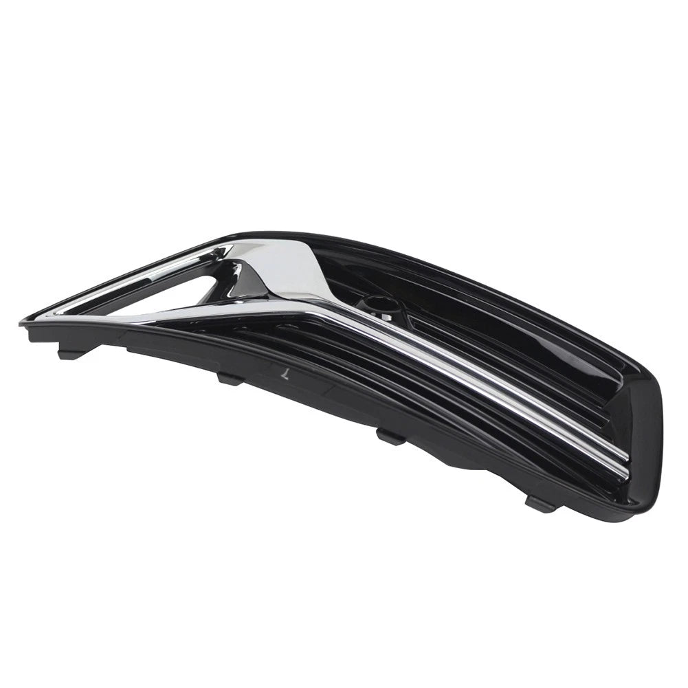 Right Front Fog Light Grille Cover Chrome Trim for Audi A6 S6 C8 (2019–2023)