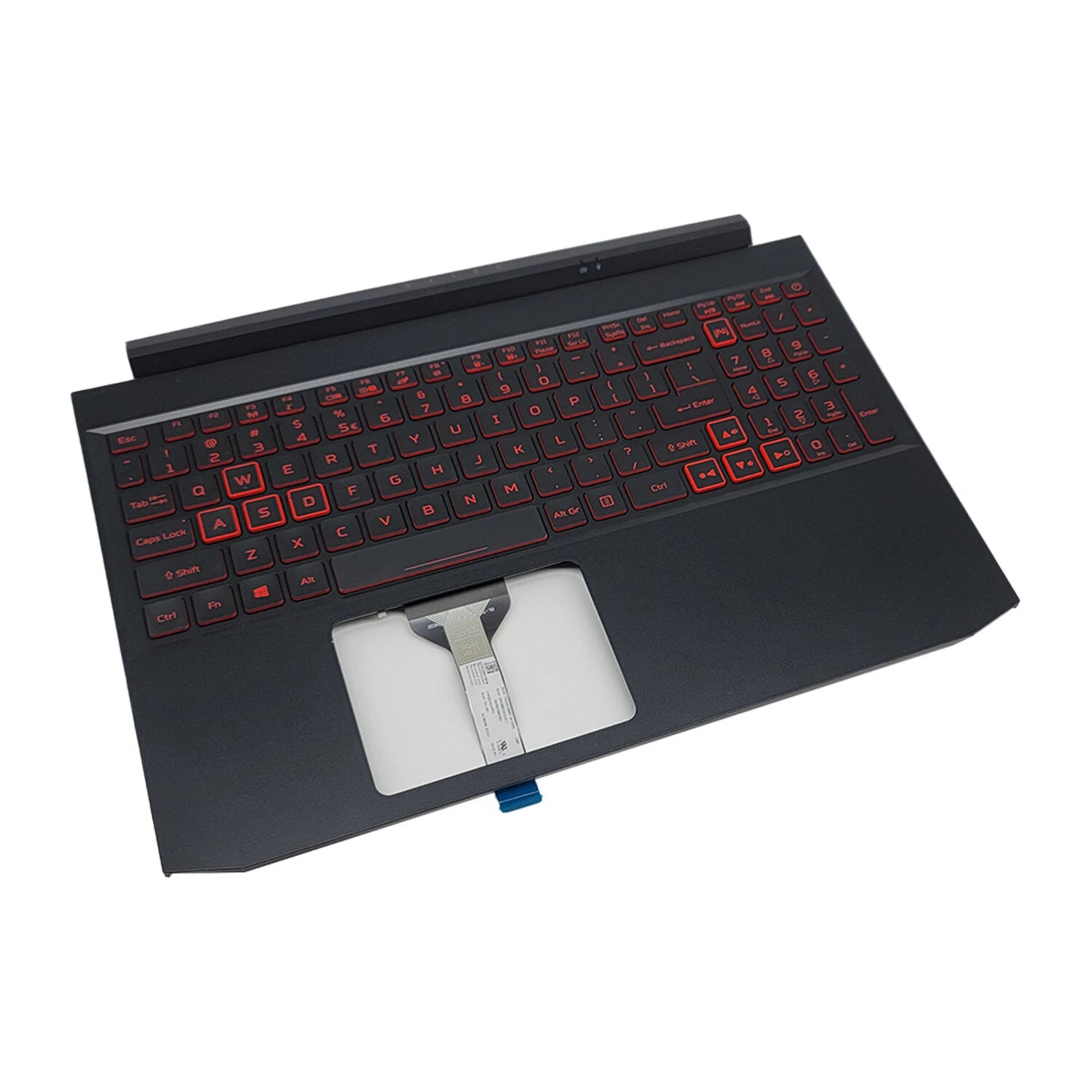 Palmrest for Acer Nitro 5 AN515-55 AN515-56 (2020–2021) Red Backlit 6B.QEXN2.001