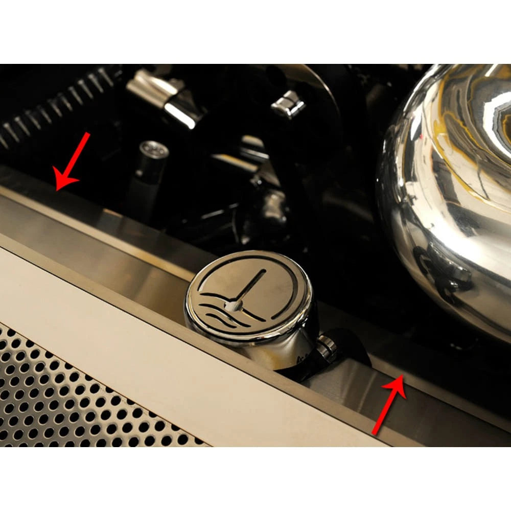 Radiator Cap Brushed Stainless Replacement for Chevrolet Camaro (2010–2015)