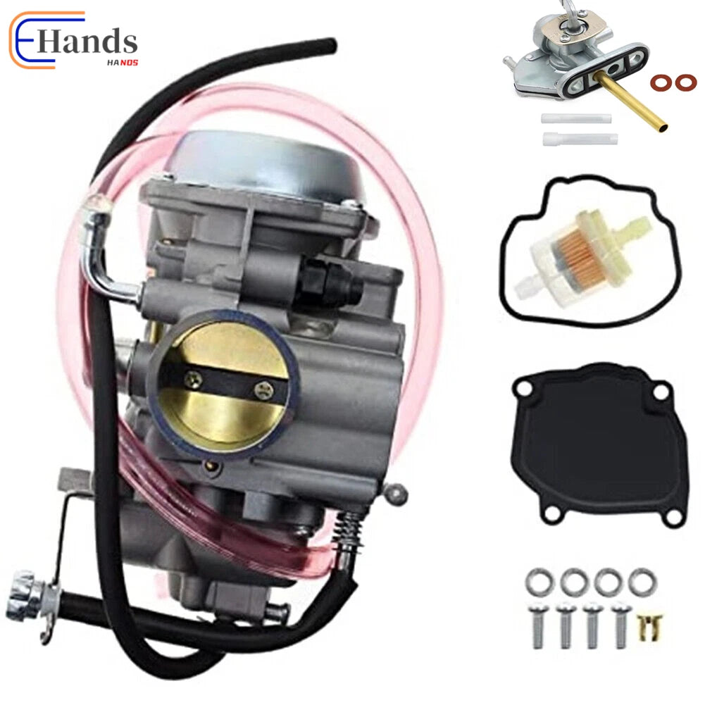 Carburetor & Fuel Petcock Switch for Suzuki King Quad 300 (1991–1999)