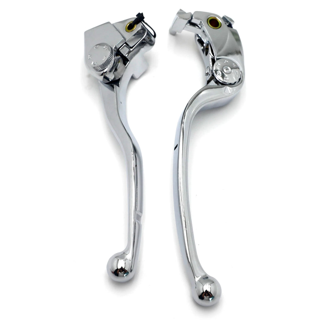 Front Brake Clutch Levers for Kawasaki Ninja ZX-6R (2019–2024) Chrome