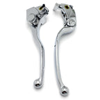 Front Brake Clutch Levers for Kawasaki Ninja ZX-6R (2019–2024) Chrome