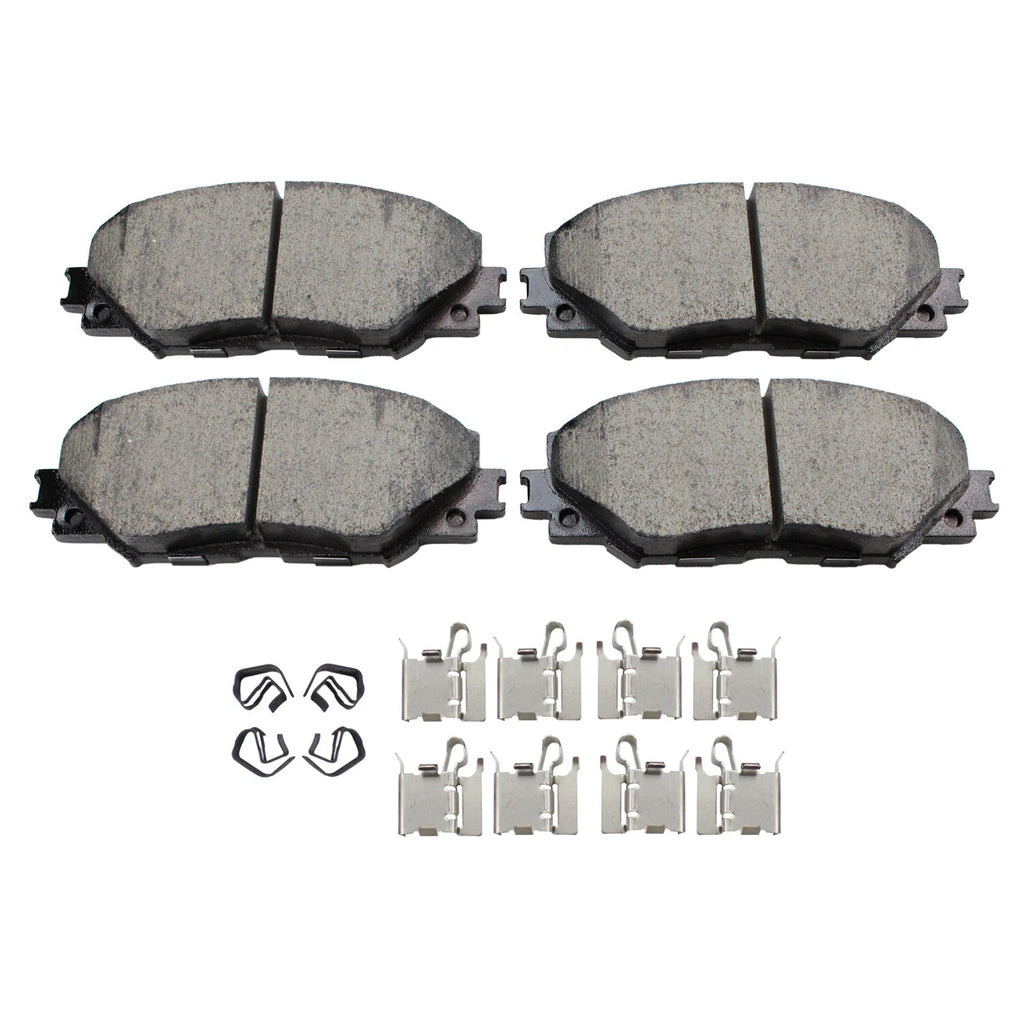 Set of 4 Akebono ProACT Front Ceramic Brake Pads for HS250h Vibe xB xD Corolla RAV4