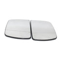 2Pcs Chrome Door Side Wing Mirror Glass for BMW X5 (2000–2007) 51168408797