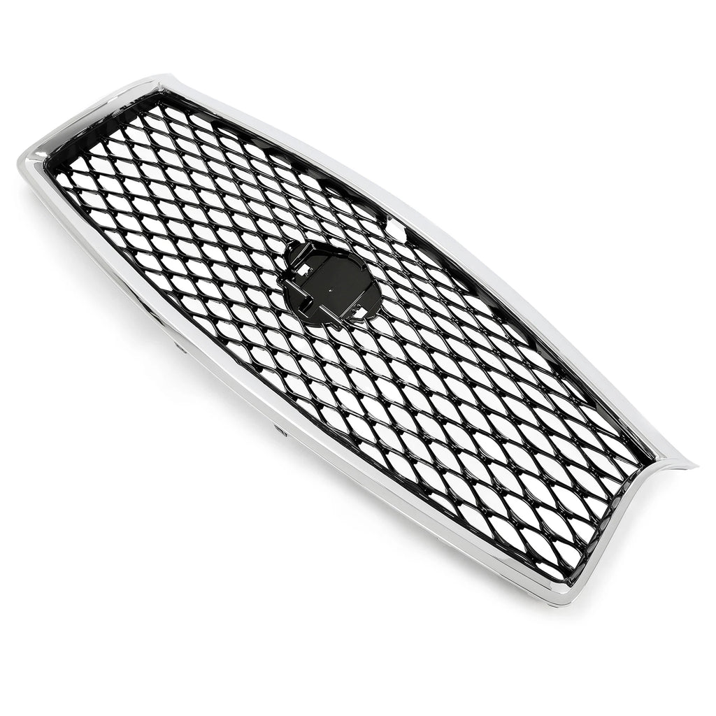 JDM Chrome Front Bumper Upper Grille for Infiniti Q50 (2014–2017)