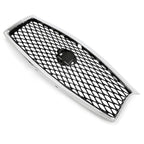 JDM Chrome Front Bumper Upper Grille for Infiniti Q50 (2014–2017)