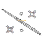 Rear Wheel Axle & Hubs for Honda TRX250X (2017–2020) TRX250EX (2001–2008)
