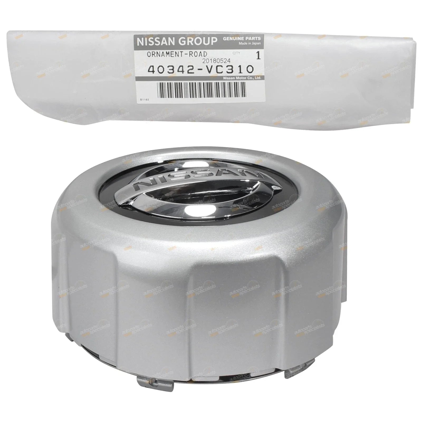 Rear Alloy Wheel Center Plastic Cap for Nissan Patrol Y61 GU