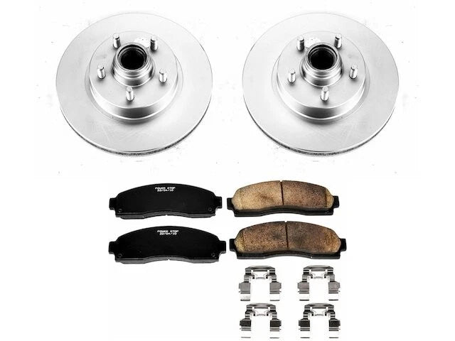 Front Brake Pad and Rotor Kit for Mazda B4000 (2003–2009) DT925QP