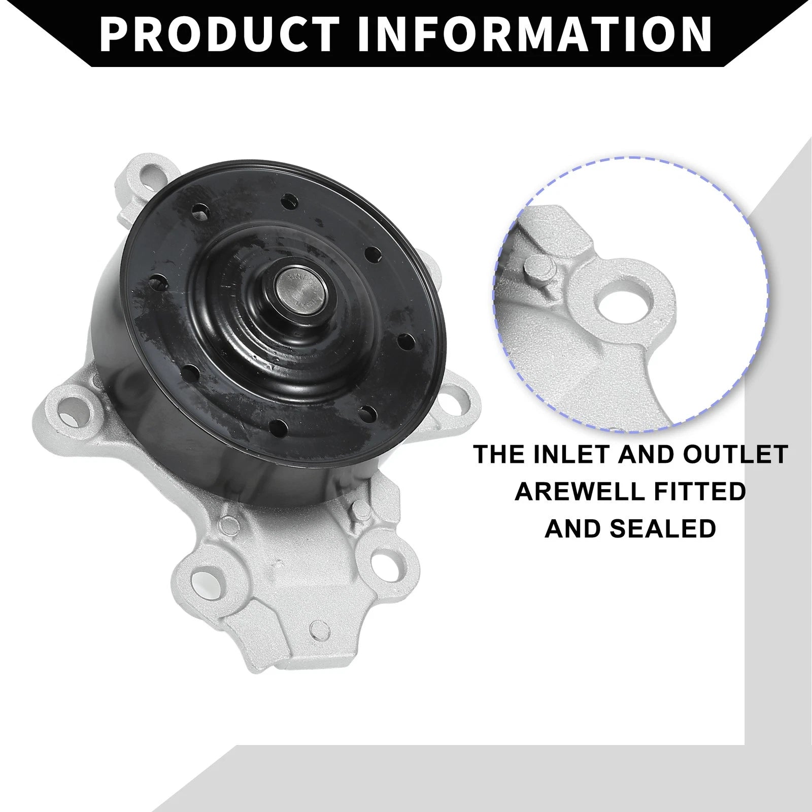 Water Pump for Toyota Corolla (2014–2022), C-HR (2018–2022) No. 1610039565