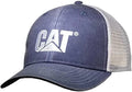 Caterpillar Snapback Mesh Cap/Hat for Equipment (Blue & White)