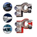 Battery Terminal Connectors Kit for Car Marine Truck 12V (Set of 2)