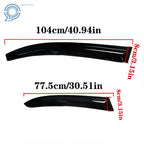 Window Visor for Honda Civic 4 Door Sedan (2006-2011) Rain Guard Deflector