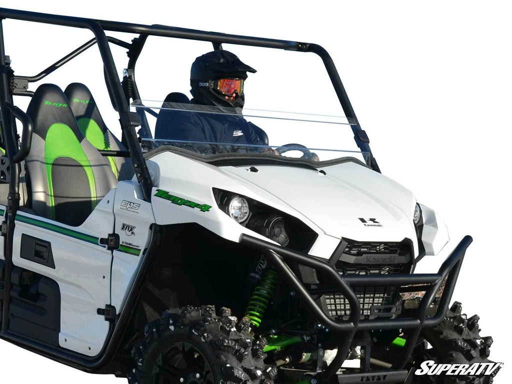 Clear Half Windshield for Kawasaki Teryx 4 800 (2016–2023)