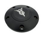 Steering Wheel Horn Button Replacement for Black Billet V8 Logo Universal