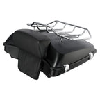 Matte Razor Trunk Backrest Mount Rack for Harley Electra Road Glide (2014–2026)