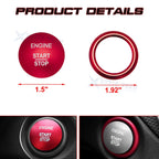 Engine Ignition Button Decoration Cover for Mercedes CLA GLA GLC (2014-2019)