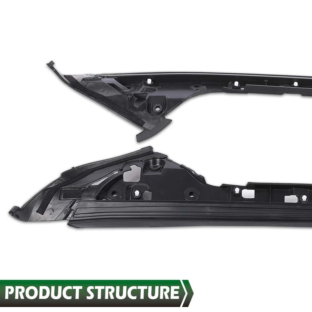 Front Inner Windshield Pillar Trim Moldings for Ford Explorer (2011–2019)