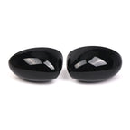 2X Gloss Black Rearview Mirror Cover Cap for Mini Cooper R50 R52 R53