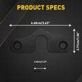 Sun Visor Set for Jeep Wrangler JL JK Gladiator (2018–Present) Black