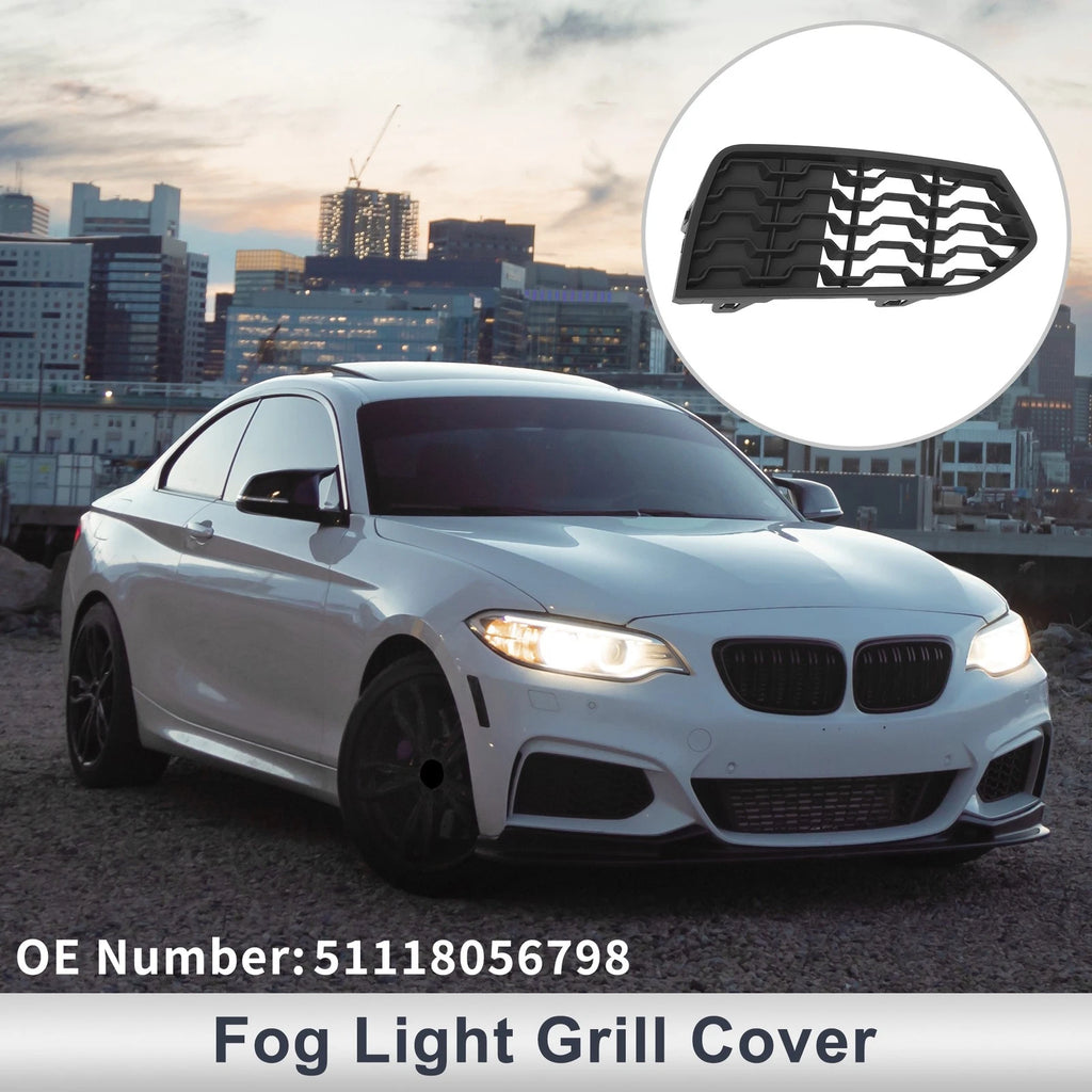 1pc Fog Light Grill for BMW 2 Series F22 (2012–2017) No. 51118056798