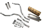 Dual Exhaust 2.5 Inch for Nissan Titan (2004–2006) Borla Pro XS Rolled Edge Tip