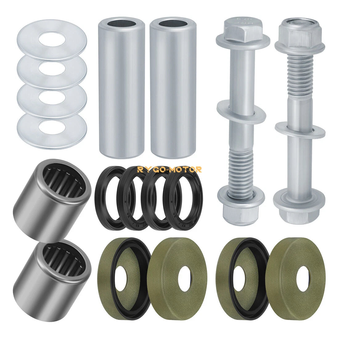 Front Lower A Arm Bushing Bearing & Bolts for Suzuki Quadsport Z400 (2003–2014)