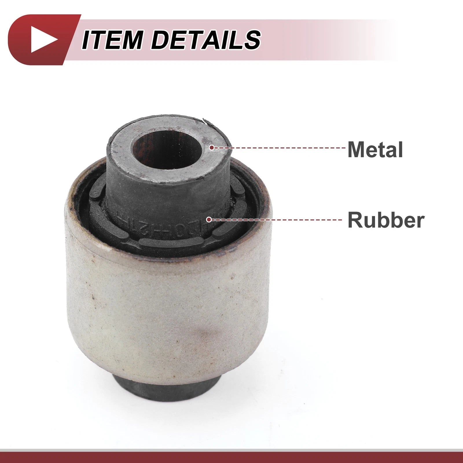 Front Control Arm Bushing No. 1K0505553A for Audi A1 Quattro (2012–2012)